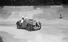 MG C of the Earl of March and CS Staniland, winner of the JCC Double Twelve race, Brooklands, 1931. Artist: Bill Brunell
