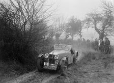 MG F type of GF Horan at the Sunbac Colmore Trial, near Winchcombe, Gloucestershire, 1934. Artist: Bill Brunell
