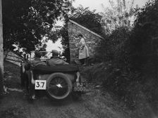 MG F Magna competing in the JCC Lynton Trial, 1932. Artist: Bill Brunell