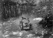 MG J2 competing in the B&HMC Brighton-Beer Trial, Fingle Bridge Hill, Devon, 1934. Artist: Bill Brunell
