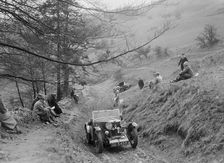 MG J2 competing in the MG Car Club Abingdon Trial/Rally, 1939. Artist: Bill Brunell