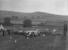 MG J2 competing in the MG Car Club Rushmere Hillclimb, Shropshire, 1935. Artist: Bill Brunell