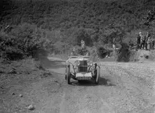 MG J2 competing in the Mid Surrey AC Barnstaple Trial, Beggars Roost, Devon, 1934. Artist: Bill Brunell
