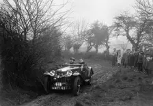 MG J2 of E Dimond at the Sunbac Colmore Trial, near Winchcombe, Gloucestershire, 1934. Artist: Bill Brunell