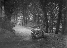 MG J2 taking part in the B&HMC Brighton-Beer Trial, 1934. Artist: Bill Brunell