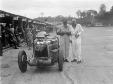 MG K3, Brooklands, Surrey, 1930s. Artist: Bill Brunell