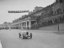 MG leaving the starting line in the Brighton Speed Trials, 1938. Artist: Bill Brunell