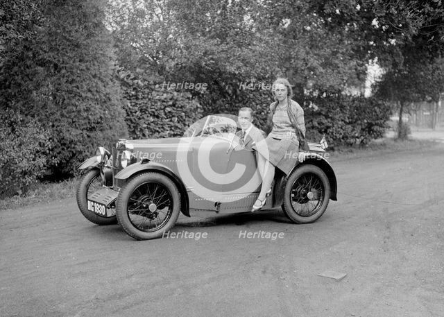 MG M type of C Robinson, c1929. Artist: Bill Brunell.