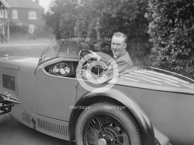 MG M type of C Robinson, c1929. Artist: Bill Brunell.