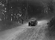 MG M type of GE Taylor taking part in a motoring trial, c1930s. Artist: Bill Brunell