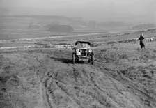 MG M type of RD Crump competing in the MCC Sporting Trial, 1930. Artist: Bill Brunell
