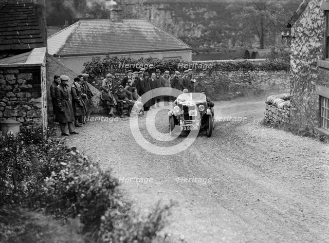 MG M type of W Keppel competing in the MCC Sporting Trial, 1930. Artist: Bill Brunell.