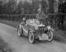MG M Type, official's car at the MG Car Club Trial, 1931. Artist: Bill Brunell