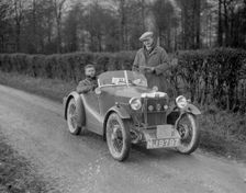 MG M Type, official's car at the MG Car Club Trial, 1931. Artist: Bill Brunell