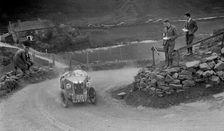 MG M type competing in the MCC Edinburgh Trial, 1930. Artist: Bill Brunell