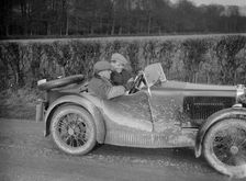 MG M Type competing in the MG Car Club Trial, 1931. Artist: Bill Brunell