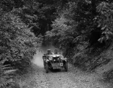 MG M type taking part in a motoring trial, c1930s. Artist: Bill Brunell