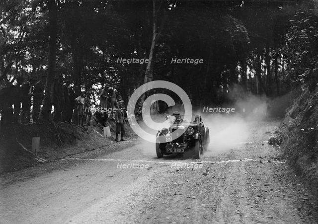 MG M type taking part in the Gloucester Trial, c1930s. Artist: Bill Brunell.