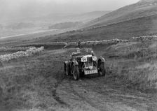 MG M Le Mans of CHD Berton competing in the MCC Sporting Trial, 1930. Artist: Bill Brunell