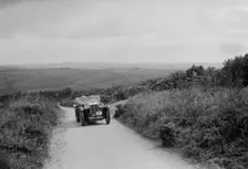 MG Magna of EG Burt competing in the MCC Torquay Rally, 1938. Artist: Bill Brunell