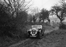 MG Magna of EH Banfield at the Sunbac Colmore Trial, near Winchcombe, Gloucestershire, 1934. Artist: Bill Brunell