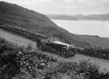 MG Magna of Kitty Brunell competing in the RSAC Scottish Rally, 1932. Artist: Bill Brunell