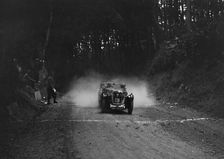 MG Magna taking part in a motoring trial, c1930s. Artist: Bill Brunell