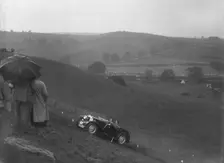 MG Magnette competing in the MG Car Club Rushmere Hillclimb, Shropshire, 1935. Artist: Bill Brunell