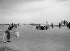 MG Magnette of CS Grant competing in the RSAC Scottish Rally, 1934. Artist: Bill Brunell