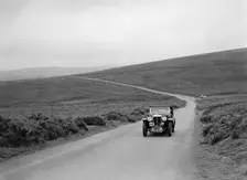MG Magnette of KG Moss competing at the MCC Torquay Rally, July 1937. Artist: Bill Brunell