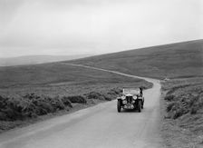 MG Magnette of KG Moss competing at the MCC Torquay Rally, July 1937. Artist: Bill Brunell