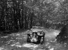 MG NA competing in the B&HMC Brighton-Beer Trial, Fingle Bridge Hill, Devon, 1934. Artist: Bill Brunell