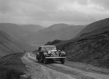 MG SA competing in the MG Car Club Abingdon Trial/Rally, 1939. Artist: Bill Brunell