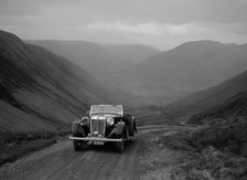 MG SA/VA competing in the MG Car Club Abingdon Trial/Rally, 1939. Artist: Bill Brunell