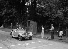 MG Shorey's Riley Lynx, winner of a bronze award at the MCC Torquay Rally, July 1937. Artist: Bill Brunell