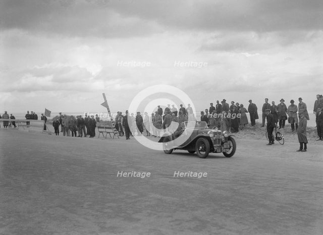 MG PA 2-seater sports competing in the RSAC Scottish Rally, 1934. Artist: Bill Brunell.