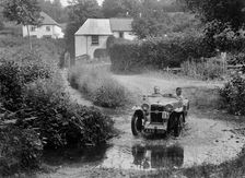MG PA competing in the B&HMC Brighton-Beer Trial, Windout Lane, near Dunsford, Devon, 1934. Artist: Bill Brunell