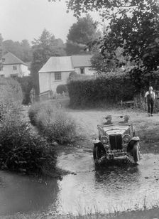 MG PA competing in the B&HMC Brighton-Beer Trial, Windout Lane, near Dunsford, Devon, 1934. Artist: Bill Brunell
