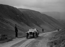 MG PA competing in the MG Car Club Abingdon Trial/Rally, 1939. Artist: Bill Brunell