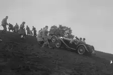 MG PA competing in the MG Car Club Rushmere Hillclimb, Shropshire, 1935. Artist: Bill Brunell
