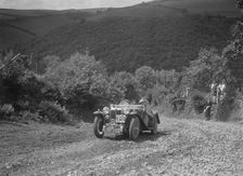 MG PA competing in the Mid Surrey AC Barnstaple Trial, Beggars Roost, Devon, 1934. Artist: Bill Brunell