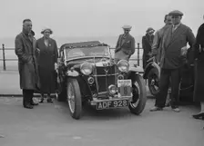 MG PA of PA Rippon at the Blackpool Rally, 1936. Artist: Bill Brunell