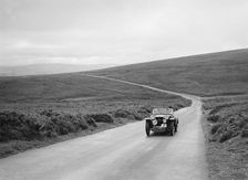MG PA of R Bayles, winner of a bronze award at the MCC Torquay Rally, July 1937. Artist: Bill Brunell