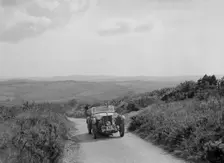 MG PB of EH Goodenough competing in the MCC Torquay Rally, 1938. Artist: Bill Brunell