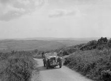 MG PB of EH Goodenough competing in the MCC Torquay Rally, 1938. Artist: Bill Brunell