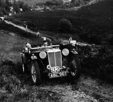 MG TA competing on Lawrence Cup trial