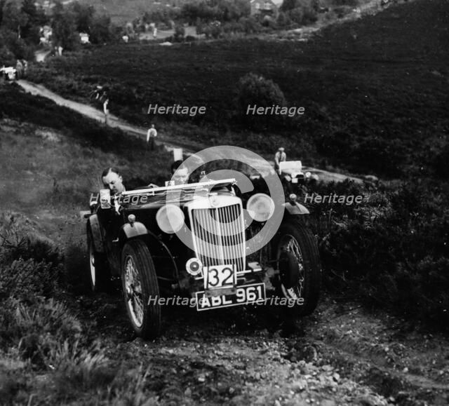 MG TA competing on Lawrence Cup trial