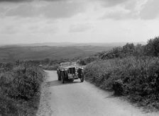 MG TA of JES Jones of the Cream Cracker Team competing in the MCC Torquay Rally, 1938. Artist: Bill Brunell