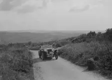 MG TA of JL Lutwyche competing in the MCC Torquay Rally, 1938. Artist: Bill Brunell