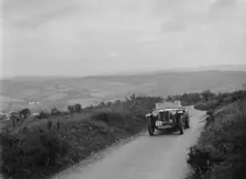 MG TA of NH Grove competing in the MCC Torquay Rally, 1938. Artist: Bill Brunell